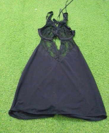 Ann Summers Black Lace Nightgown