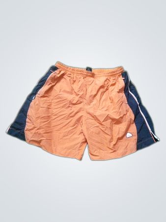 Nike orange-schwarze Sportshorts