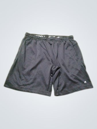 Russell Athletic Herren Schwarze Polyester-Shorts