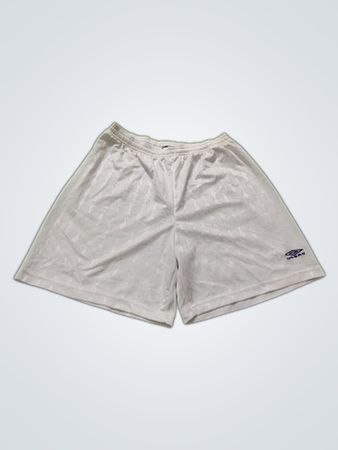 Umbro weiße Fußballshorts