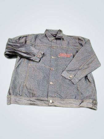 Johnny Blaze Denim Jacket with Cobra Graphic