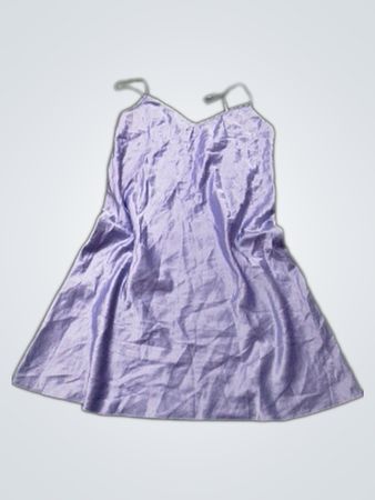 Lila Slipkleid
