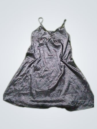 Schwarzes Slipkleid