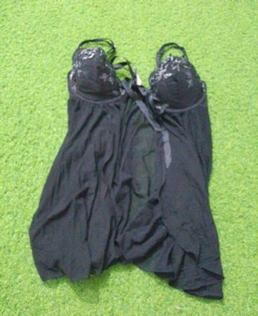 Maison Close Black Babydoll