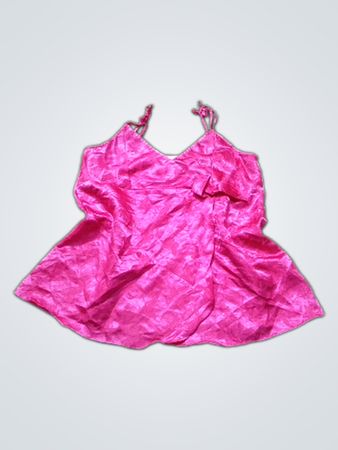 Secret Possessions Pink Satin Cami Top