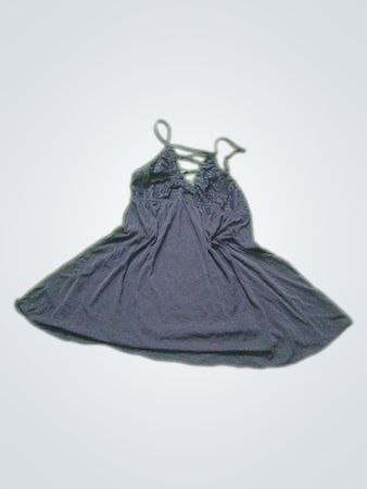 Schwarzes Babydoll-Unterwäsche