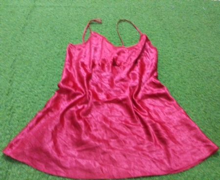 Red Satin Nightgown