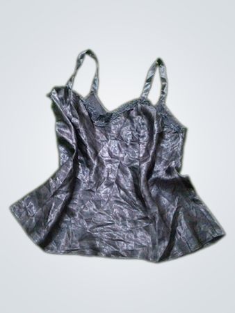 Black Satin Camisole