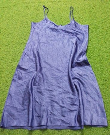 Blue Slip Dress