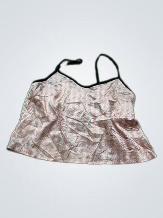 Pink and White Striped Camisole