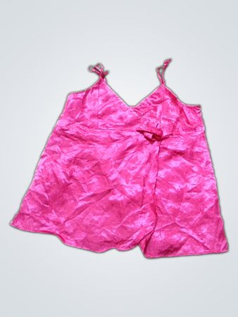 Secret Possessions Pink Satin Nachthemd