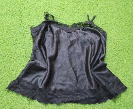 Black lace trim camisole