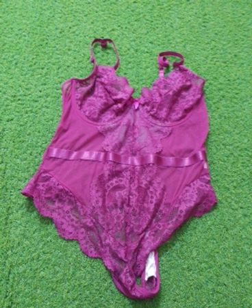 Purple Lace Bodysuit