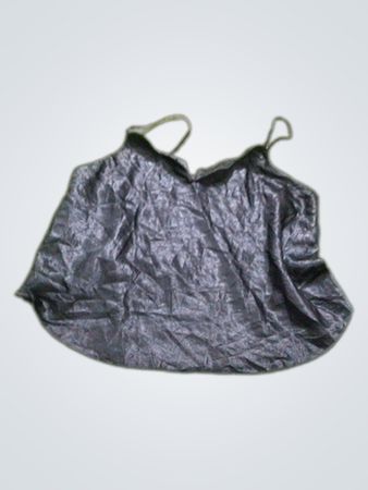 Black satin camisole
