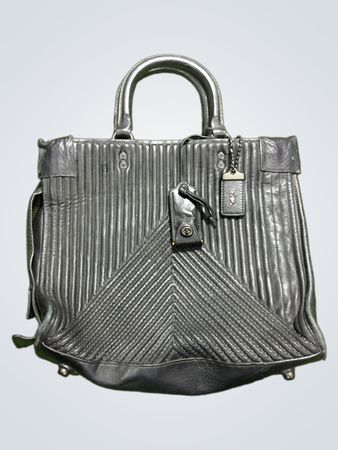 Coach Black Leather Handbag