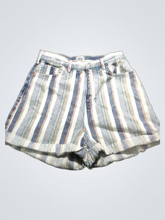BDG Urban Outfitters Gestreifte Jeansshorts