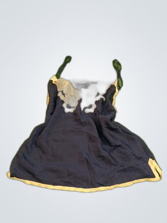 Navy Blue Lace Trim Camisole