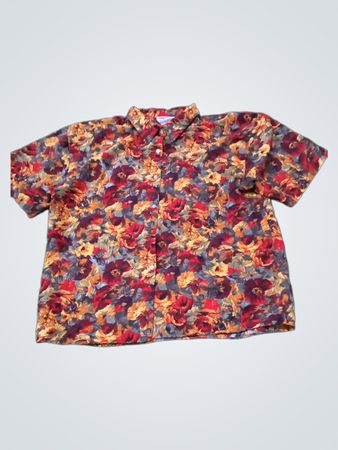 Floral Pattern Shirt