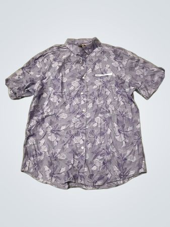 MURANO Gray Floral Shirt