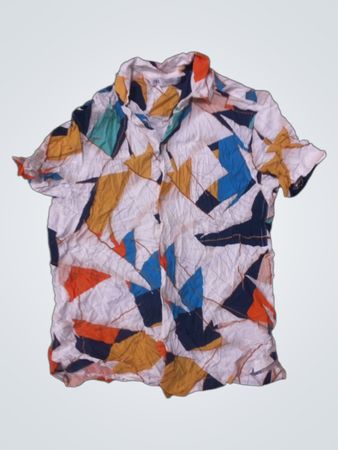 Zara Geometric Pattern Shirt