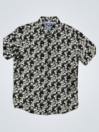 Limited Edition Bamboo Print Short Sleeve Shirt