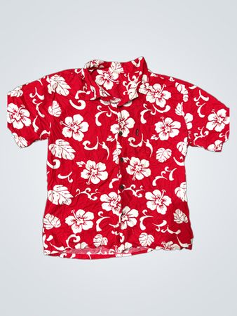 Palmwave Hawaiian Floral Shirt