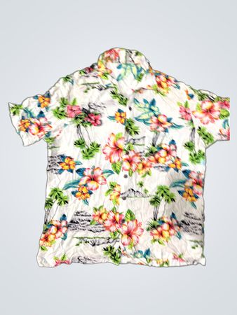 Unbranded Floral Hawaiian Shirt