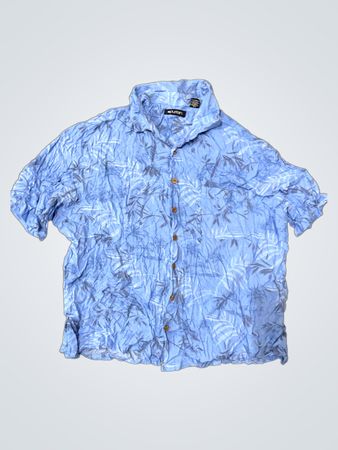 Puritan Blue Short Sleeve Button Down Shirt