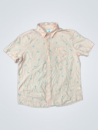 Sonoma XXL Pink Polka Dot Shirt