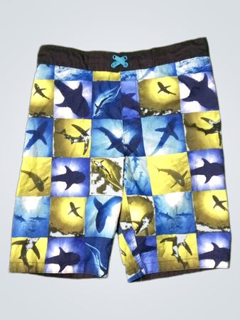 Arizona Jean Co. Shark Print Swim Trunks