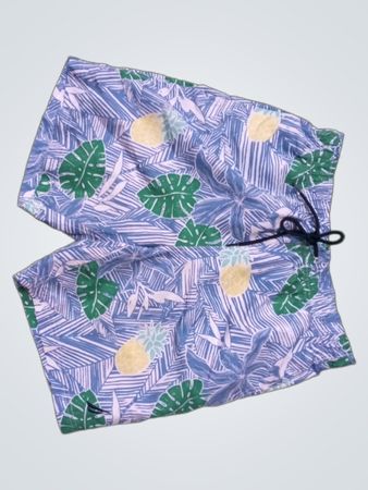 Nautica Tropical Print Swim Shorts