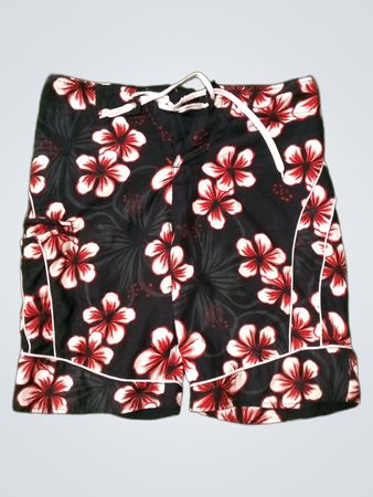 Floral Pattern Swim Shorts