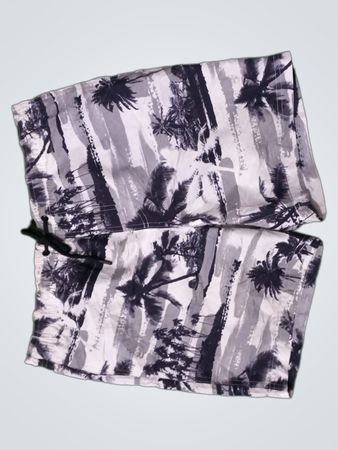 Peacocks Palm Print Swim Shorts