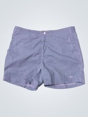 Blue Patterned Shorts