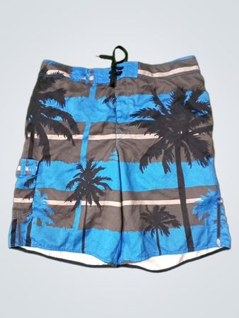 Quiksilver Palm Tree Print Board Shorts