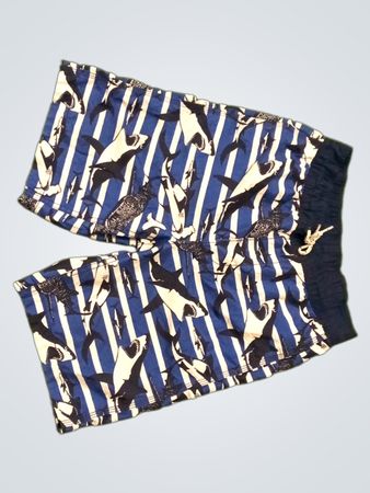 Gap Surf Shark Print Board Shorts