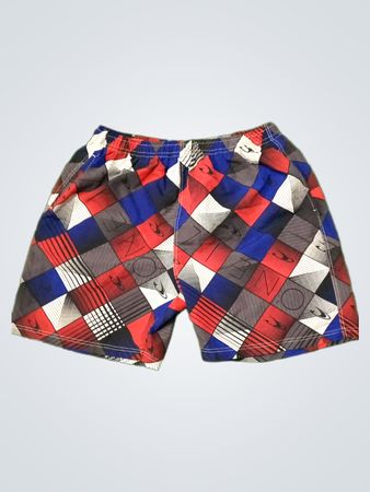 Colorful Patchwork Shorts