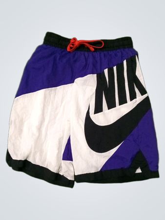 Nike Purple and White Shorts