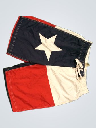 Texas Flag Swim Shorts