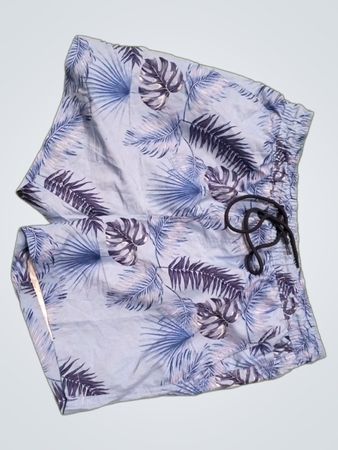 Threadbare Tropical Leaf Shorts