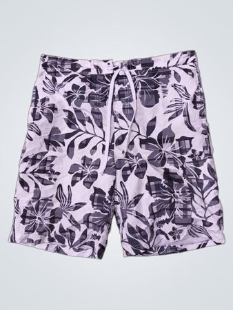 Men's Floral Pattern Swim Shorts