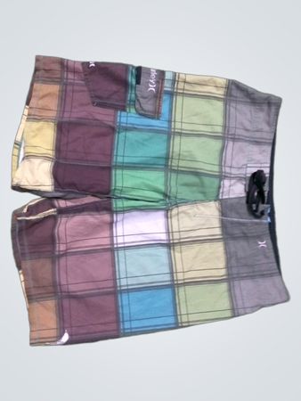 Hurley Plaid Board Shorts