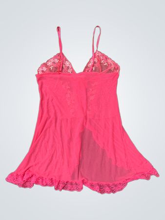 Pink Lace Chemise