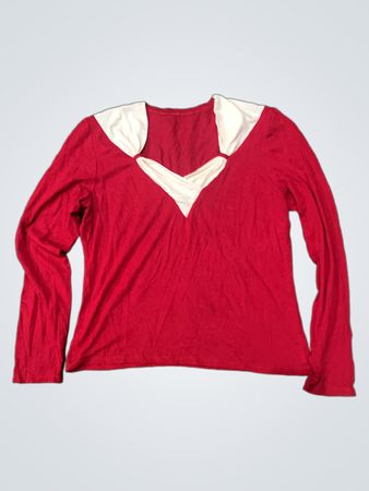 Red Long-Sleeve Shirt