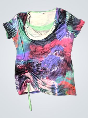 Multicolored Tie-Dye T-Shirt