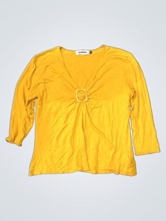 Yellow Long-Sleeve Shirt