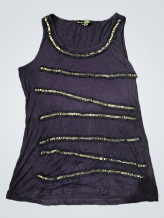 Willis Smith Purple Sleeveless Top