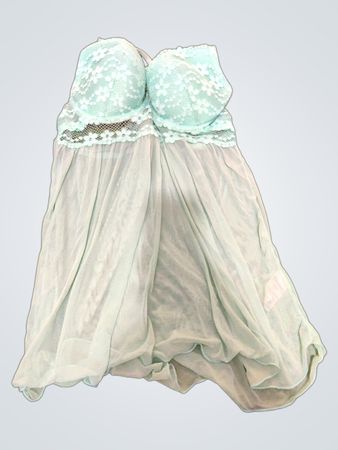 Peacocks Mint Green Babydoll Lingerie