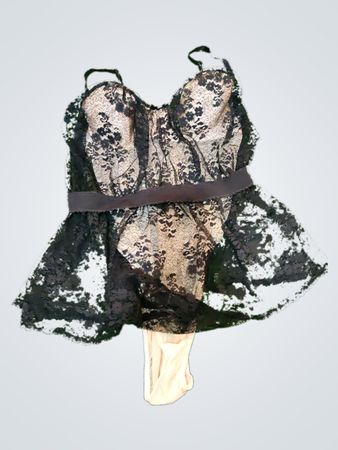 Ann Summers Black Lace Bodysuit