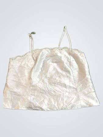 White Silk Camisole